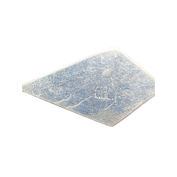 PACA Alpaca Red Jasper Mother Of Pearl and Sterling Silver Vintage Earrings Sign - Picture 7 of 9